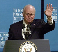Dick Cheney Waving