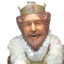 Creepy Burger King