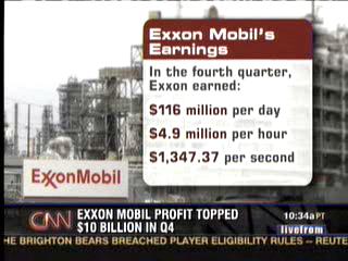 Exxon Mobile Earnings