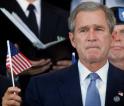 George Bush With Flag