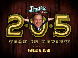 2-0-5: George Bush's Year in Review